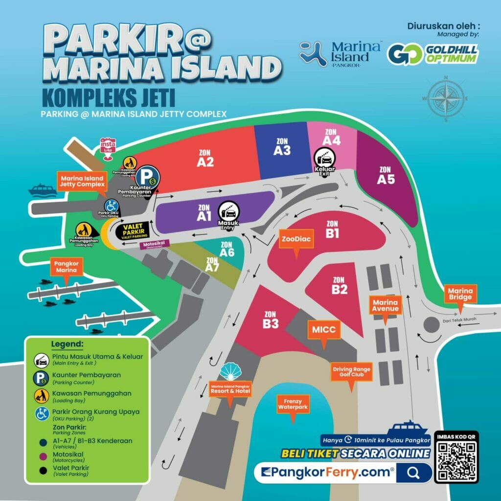 Marina-Island-Pangkor-Parking-Map