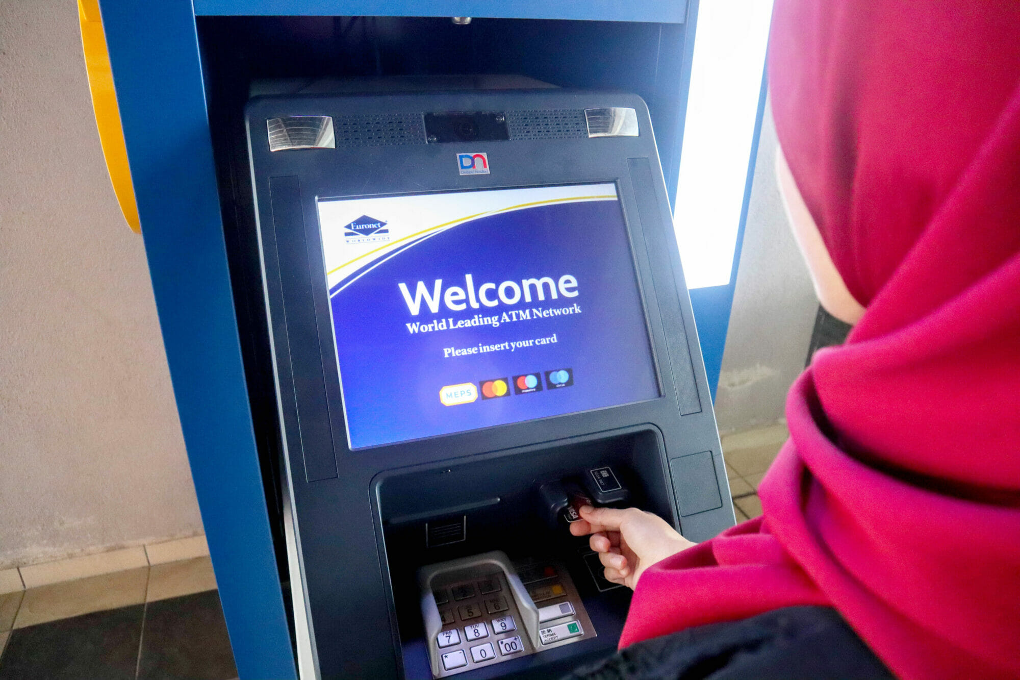 Euronet Worldwide ATM Installed at Marina Island Jetty Complex