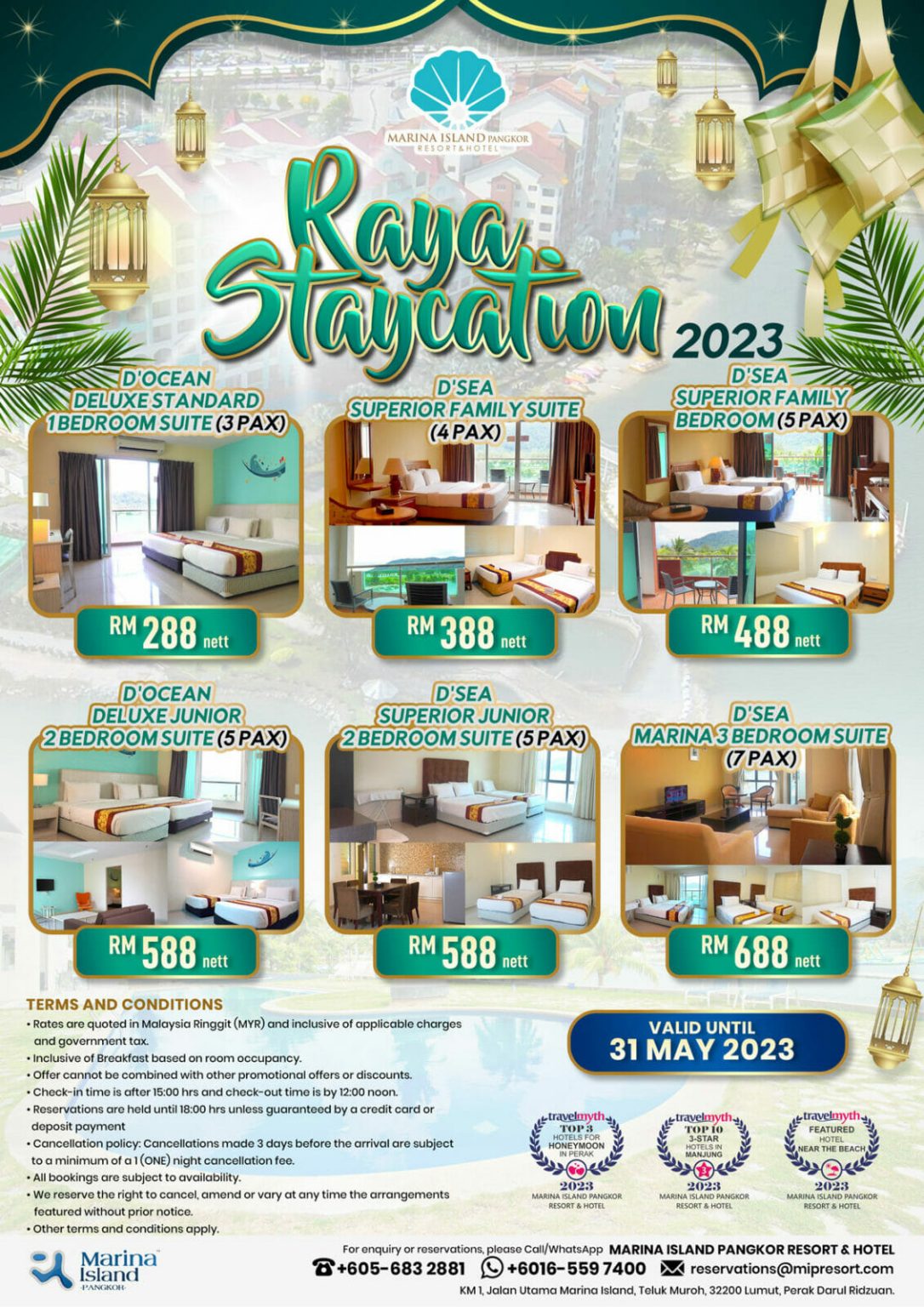 Raya Staycation Holiday Package